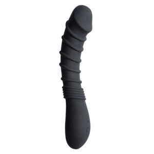 G-Spot Vibrator Black curved G-Spot massager for deep internal stimulation