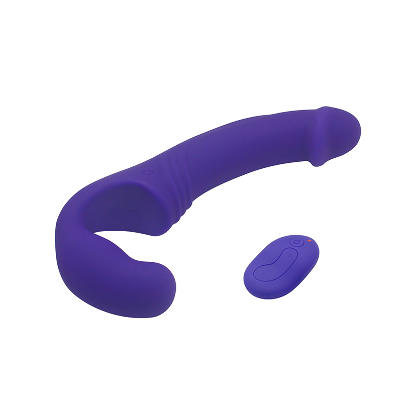 Dual Vibrator Purple dual vibrator for G-spot and clitoral stimulation