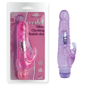 G-Spot Vibrator Purple curved silicone vibrator for realistic G-spot stimulation